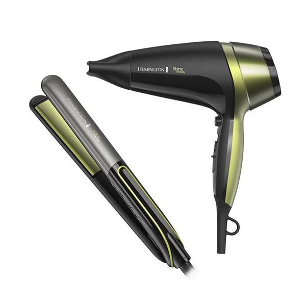 Combo plancha + secadora Remington