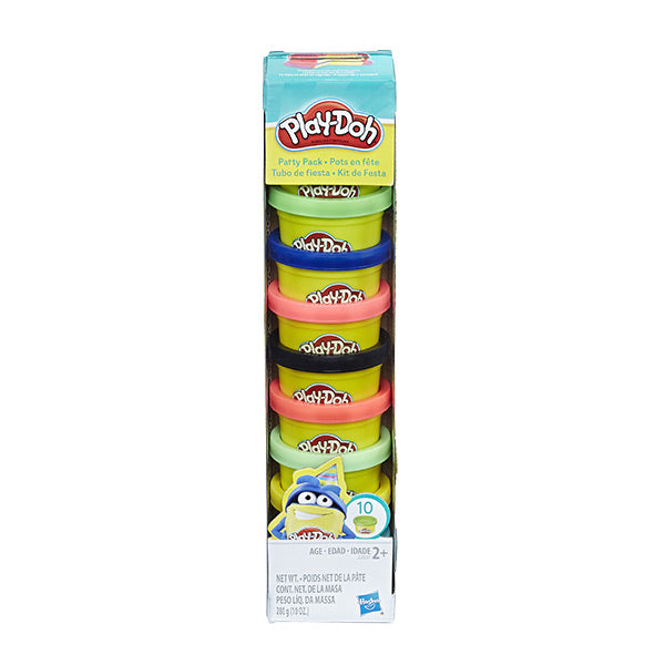 Play-Doh Tubo de Fiesta (10 Latas Pequeñas)