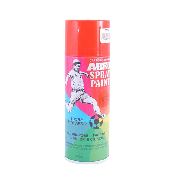 Pintura spray anaranjado 8oz 227 gramos Abro.