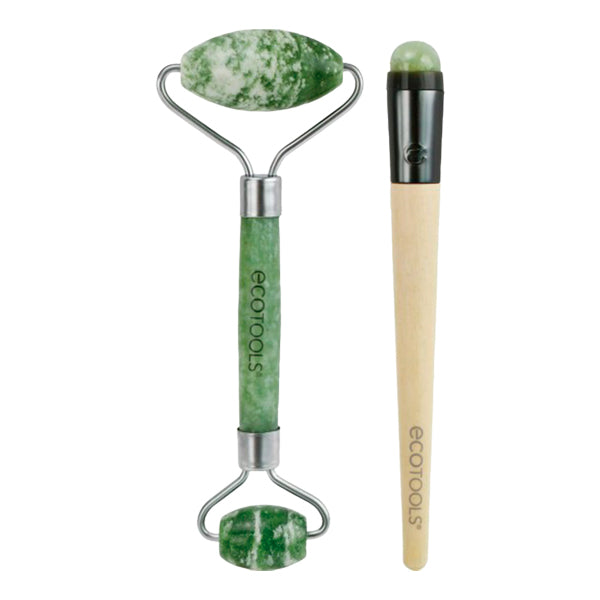 Duo de rodillos de jade EcoTools