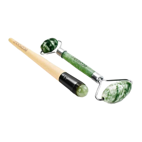 Duo de rodillos de jade EcoTools