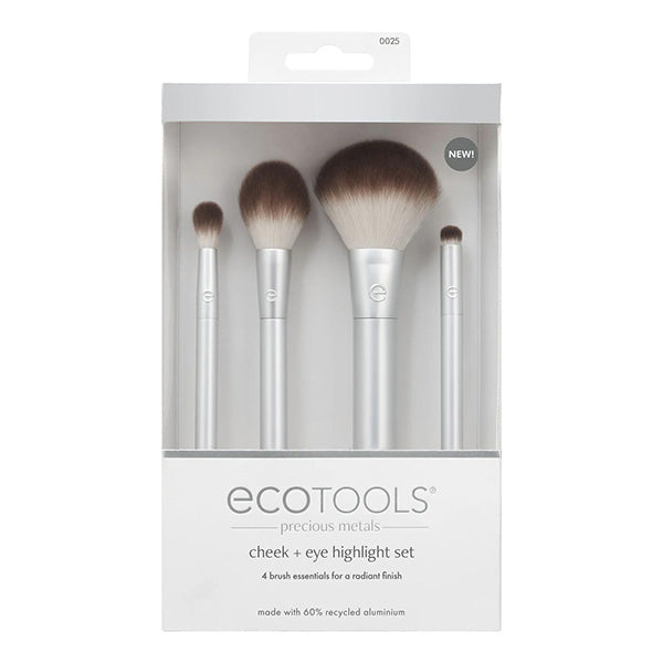 Set brochas mejillas y ojos - EcoTools