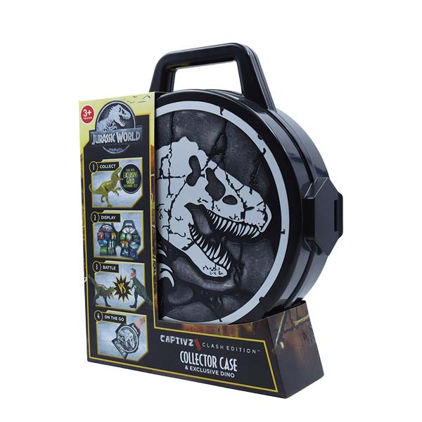 Jurassic World figura caja de colección captivz