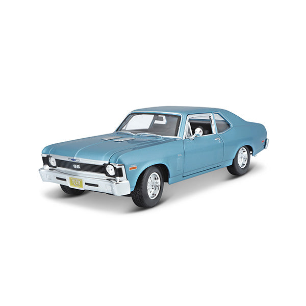 Vehículo 1:18 1970 chevrolet nova coupe