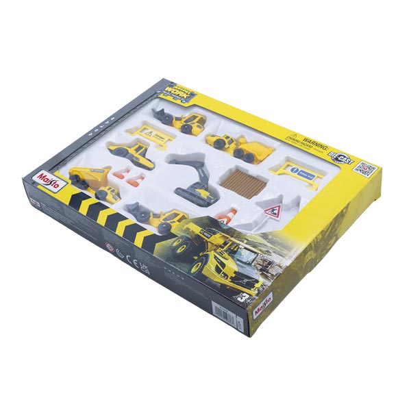 Set vehículos volvo de construcción