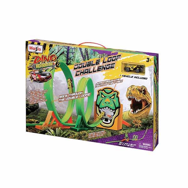 Pista dino adventure double loop