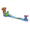 Pista cocodrilo con 2 vehículos