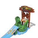 Pista cocodrilo con 2 vehículos