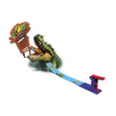 Pista cocodrilo con 2 vehículos