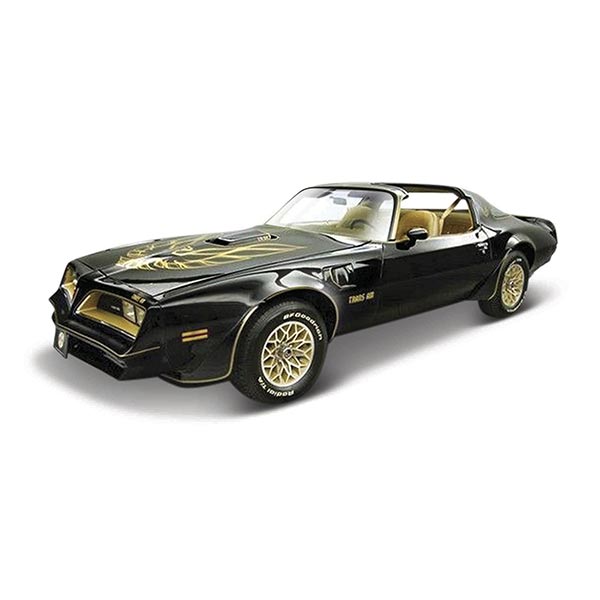 Vehículo 1:18 1978 Pontiac Firebird negro