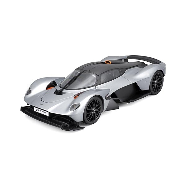 Vehículo 1:18 Aston Martin Valkyrie gris