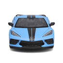 Vehículo 1:18 Chevrolet Corvette Stingray Coupe 2020 amarillo