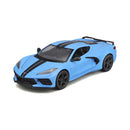 Vehículo 1:18 Chevrolet Corvette Stingray Coupe 2020 amarillo