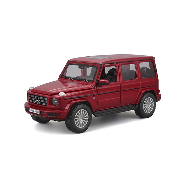 Vehículo 1:27 Mercedes Benz EQS rojo