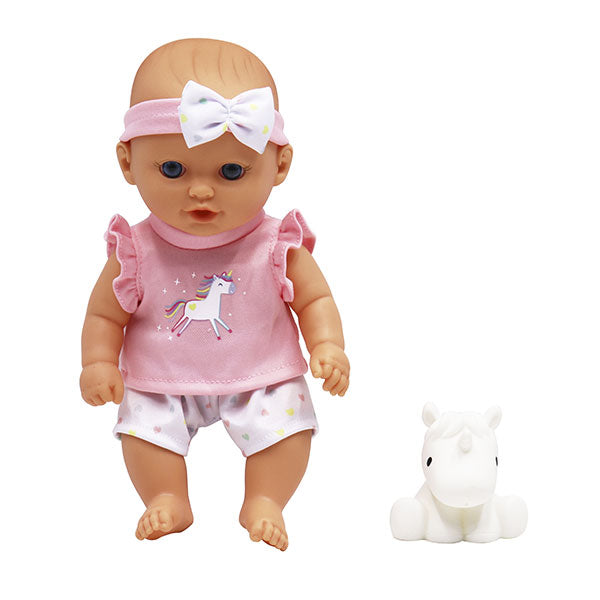 Muñeca 10" bebé con animalito surt