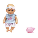Muñeca 10" bebé con animalito surt