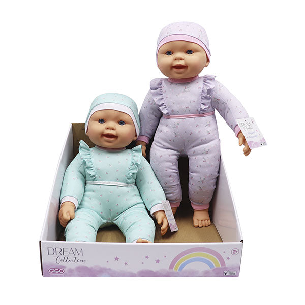 Muñeca 20" bebé suave surt