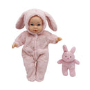 Muñeca 14" bebé con animalito surt