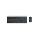 Logitech  Combo Teclado y Mouse MK470 Slim Grafito