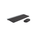 Logitech  Combo Teclado y Mouse MK470 Slim Grafito