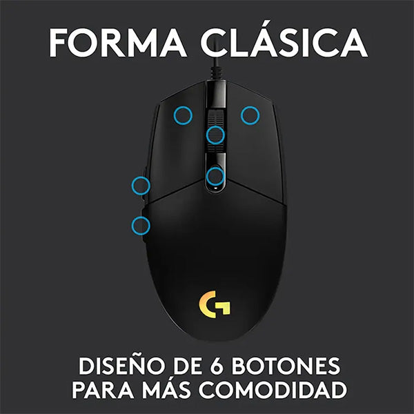 Mouse gaming Logitech