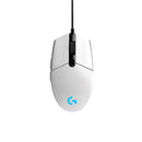 Logitech Mouse gaming G203 Lightsync Blanco