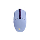 Logitech Mouse gaming G203 Lightsync Lila