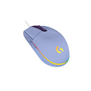 Logitech Mouse gaming G203 Lightsync Lila