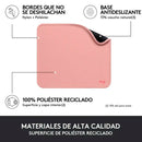 Logitech Mousepad Studio Mouse Pad Studio Rosa oscuro