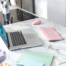 Logitech Teclado inalámbrico MX rosa