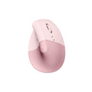 Logitech Mouse ergonómico Lift Vertical rosa