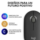 Logitech Mouse BT M350s grafito