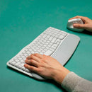 Logitech Teclado inalámbrico Wave Keys Blanco hueso