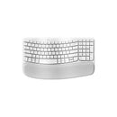 Logitech Teclado inalámbrico Wave Keys Blanco hueso