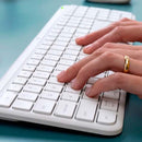 Logitech Teclado inalámbrico Signature Slim K950 Blanco hueso