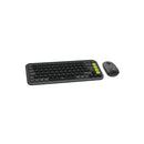 Logitech Combo teclado y mouse inalámbrico POP Icon Combo Grafito
