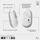 Logitech Combo teclado y mouse inalámbrico POP Icon Combo Blanco hueso