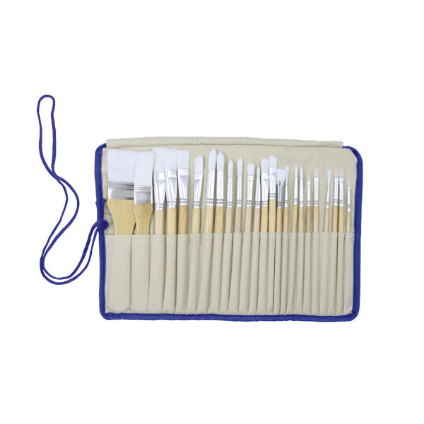 Pinceles en juego con estuche 10 unidades