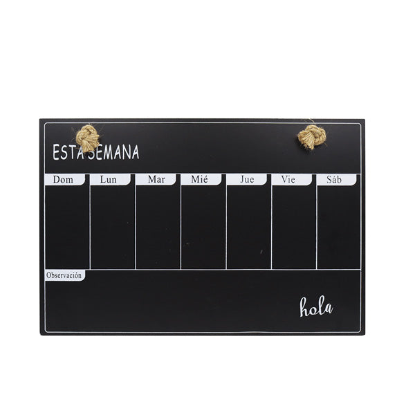 Pizarra Menu Horizontal 39.5x26.5 centimetros.