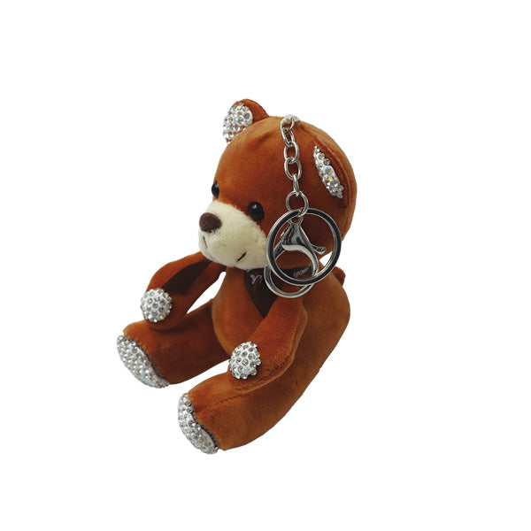 Llavero Oso Teddy Marron