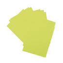 Cartulina tamaño carta amarillo Neón Primavera.