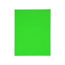 Cartulina tamaño carta verde Neón Primavera.