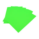 Cartulina tamaño carta verde Neón Primavera.