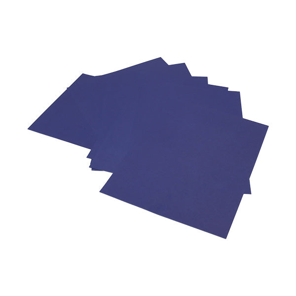 Cartulina artes manuales tamaño carta 10u azul oscuro Primavera.