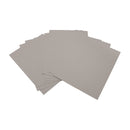 Cartulina artes manuales tamaño carta 10u gris Primavera.