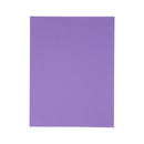 Cartulina artes manuales tamaño carta 10u morado Primavera.