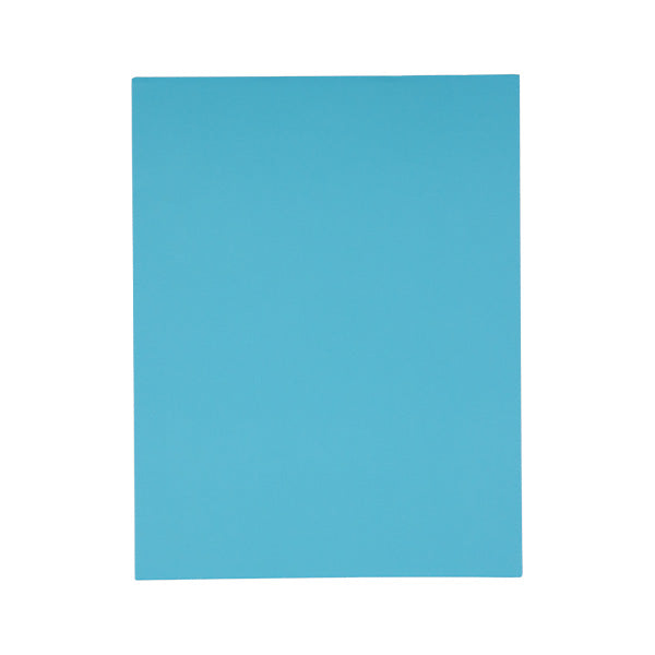 Cartulina artes manuales tamaño carta 10u turquesa Primavera.