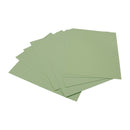 Cartulina artes manuales tamaño carta 10u verde agua Primavera.