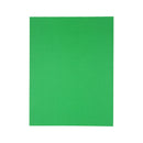 Cartulina artes manuales tamaño carta 10u verde claro Primavera.