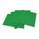 Cartulina artes manuales tamaño carta 10u verde claro Primavera.